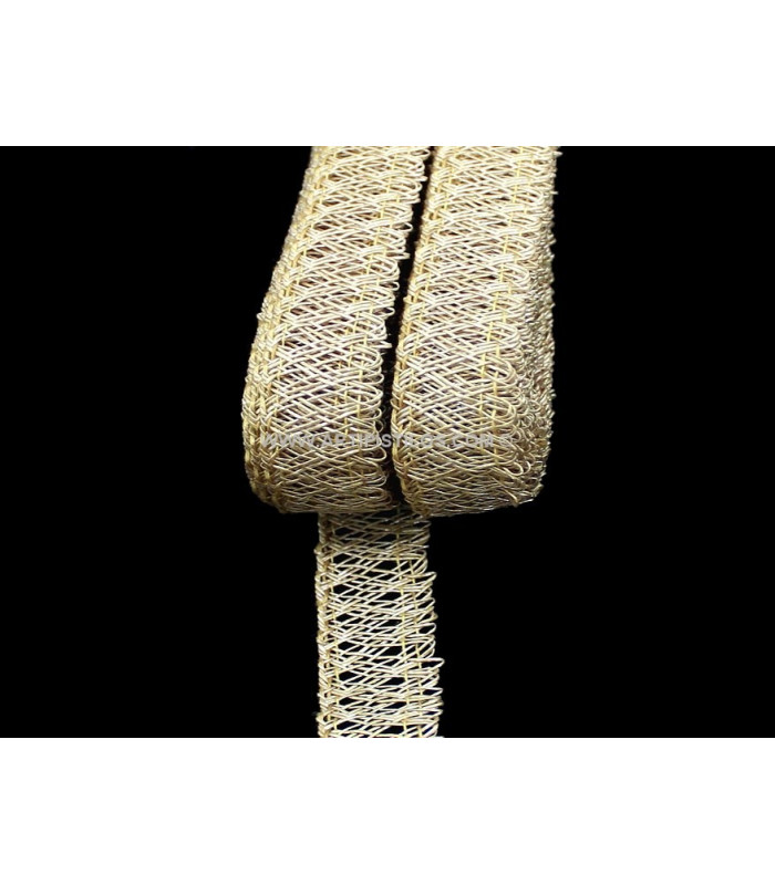 SYNTHETIC WOVEN STRAW 2 cms.