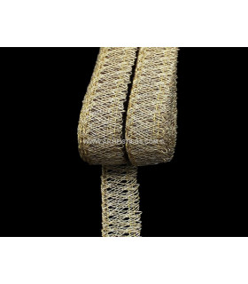 Synthetic Woven Straw 2 Cms. Gloss Long: 1m Wide: 2 Cm - hats