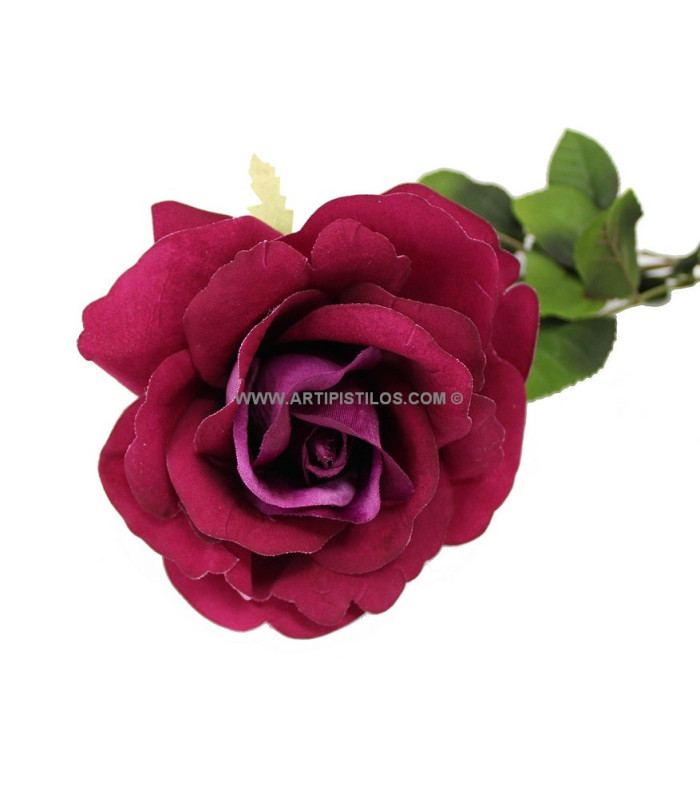 ROSA DE VELUDO 12 X 6 CMS.
