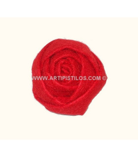 FELT ROSE 5,5 CMS.