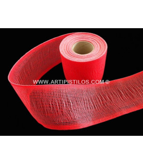 Cinta Pile 6 Cms. Rojo 1 Metro De Largo X 6 Cms. De Ancho - colores para