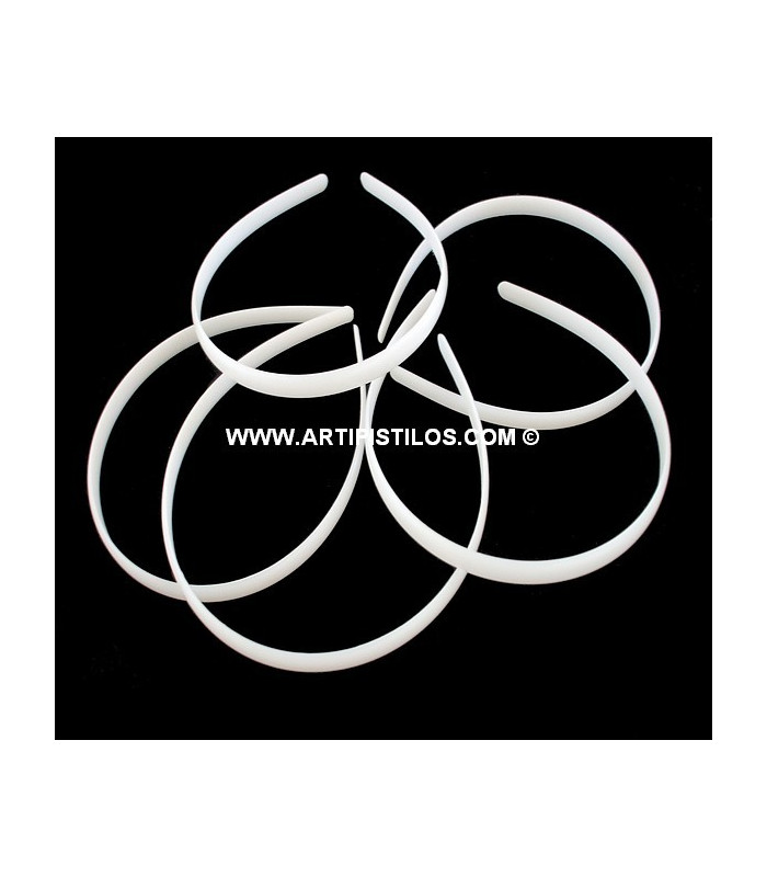 DIADEMA DE FORRAR BRANCO