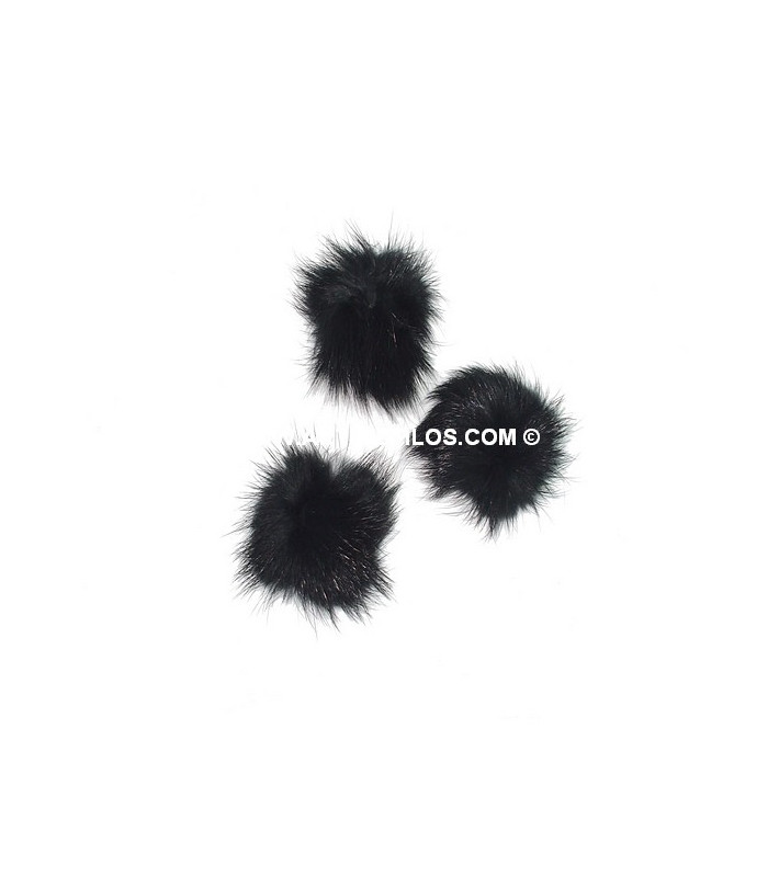 MINK POMPON 100 % NATURAL