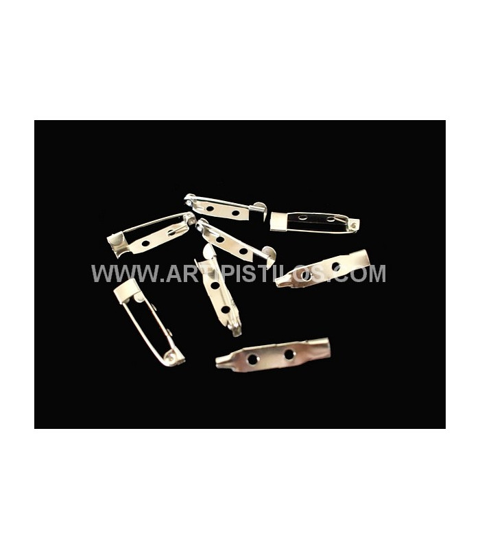 AGULHA BROCHE PEQUENHO PRATEADO
