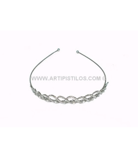 TIARA ONDAS STRASS
