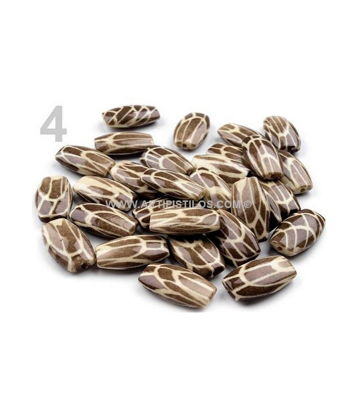 FORNITURA OVAL ESTAMPADA 18 X 30 MM.