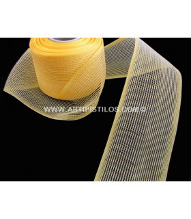 Cinta Pile 6 Cms. Amarillo Canario 1 Metro De Largo X 6 Cms. De Ancho - colores para