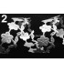 FLOWER SATIN APPLIQUE