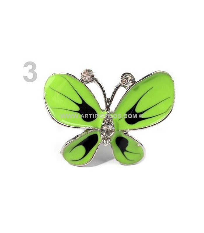 RING METAL BUTTERFLY
