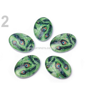 CAMAFEO GLASS PAVO REAL