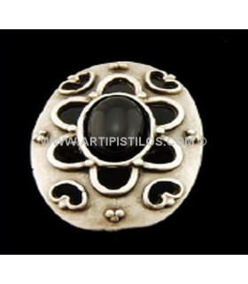 CENTRAL OVAL BROOCH STONE