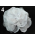 FLOWER BROOCH TULLE&FABRIC 14 CMS.