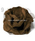FLOWER BROOCH TULLE&FABRIC 14 CMS.