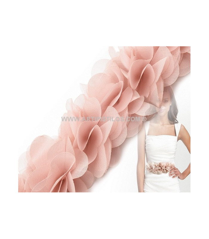 tiras de flores para vestidos