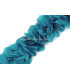 FABRIC FLOWERS ON FELT TAPE.