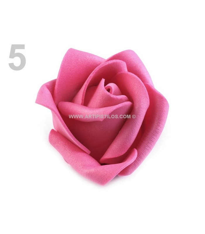 FOAM ROSE 4,5 CMS.