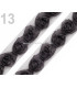 TUL ROSE APPLIQUE