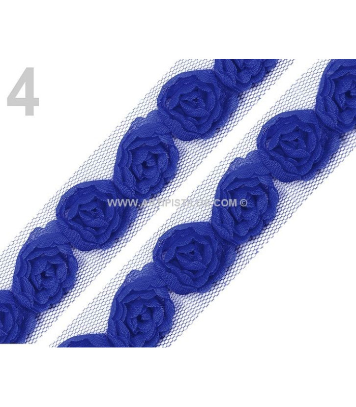 ADORNO ROSAS DE TUL