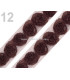 TUL ROSE APPLIQUE