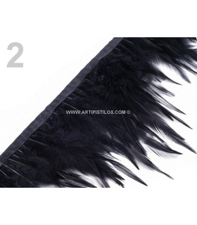 TRIM ROOSTER FEATHERS 25 CMS.