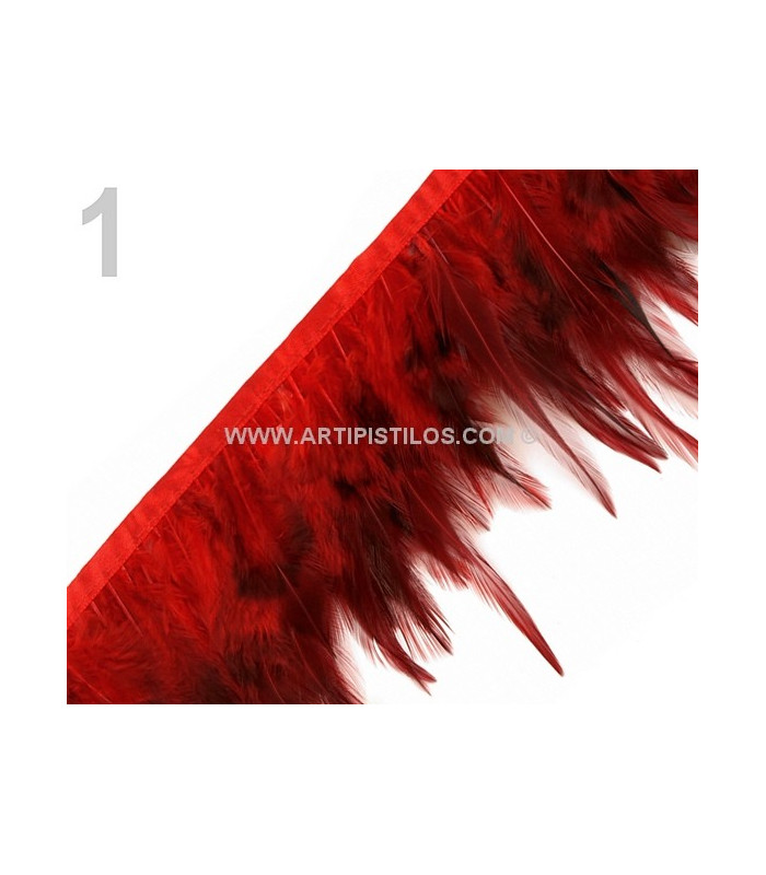 TRIM ROOSTER FEATHERS 25 CMS.