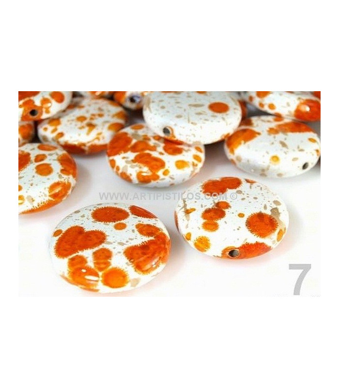 PLASTIC DISC DALMATA 28 MM.