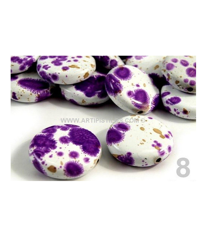 PLASTIC DISC DALMATA 28 MM.