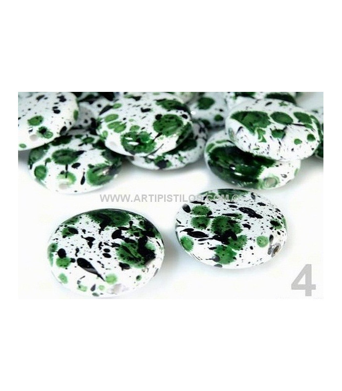 PLASTIC DISC DALMATA 28 MM.