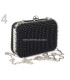 METALLIC FINISHED HANDBAG