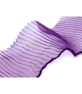 ORGANZA PLISADA ELASTICA