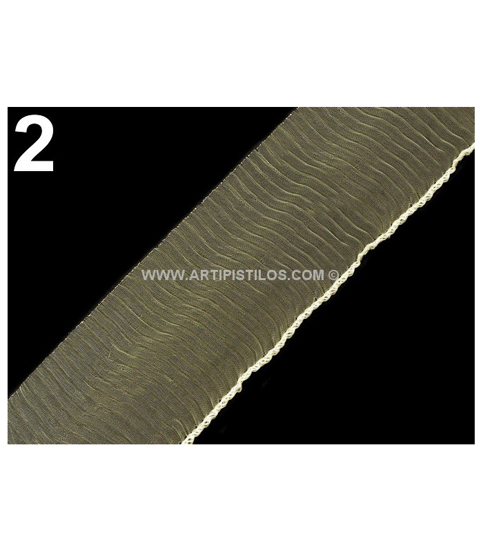ELASTIC & PLEATED ORGANZA