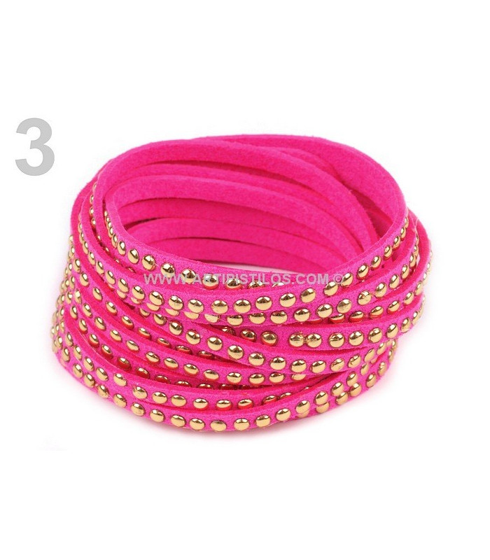 PULSERA/COLLAR IMITACION CUERO