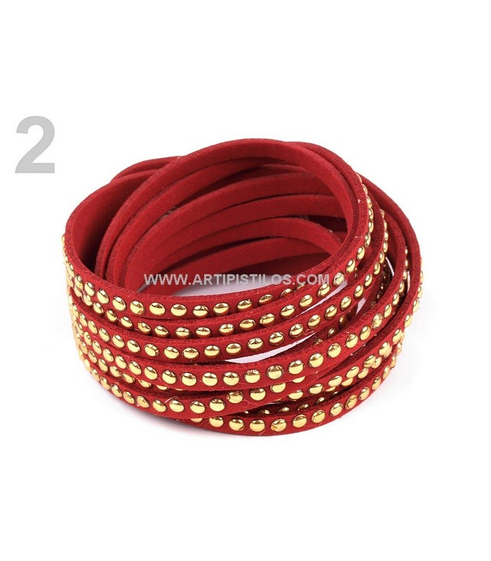 PULSERA/COLLAR IMITACION CUERO