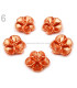 FLOR DE PLASTICO EFECTO NACAR 26 MM.