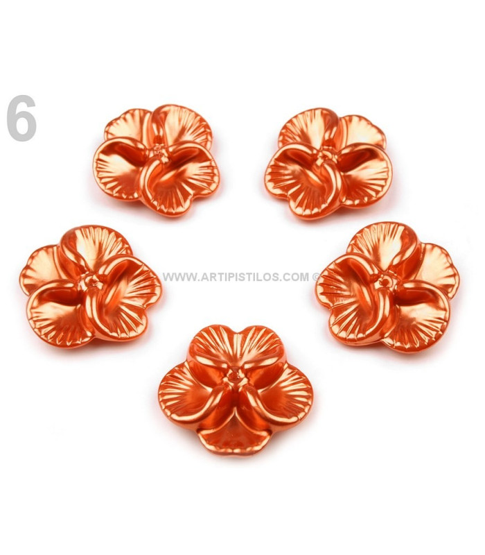 PLASTIC FLOWER 26 MM.