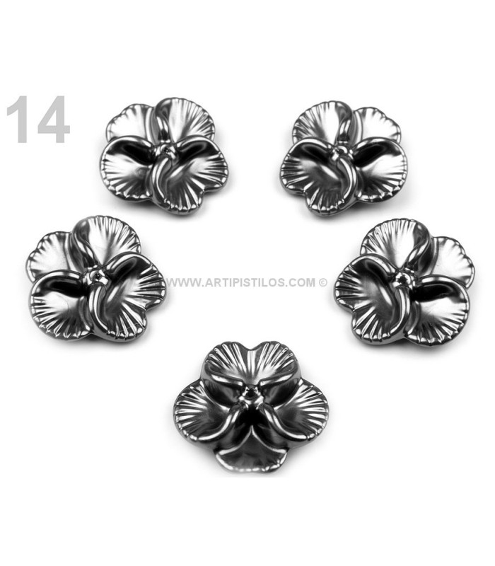 PLASTIC FLOWER 26 MM.