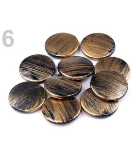 ADORNOS CON PINTURA METALIZADA 31 MM.