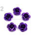 METALLIC ROSE 15 MM.