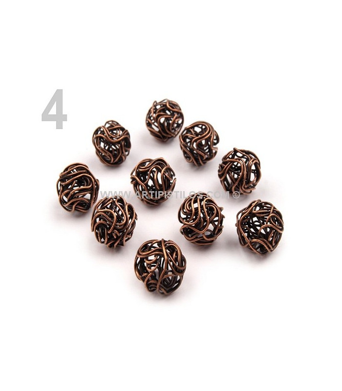 METALLIC DECORATIVE BALL 12 MM.