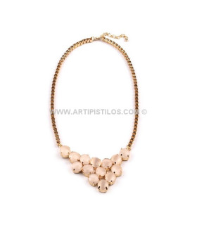 COLAR CON PEDRAS DE CRISTAL