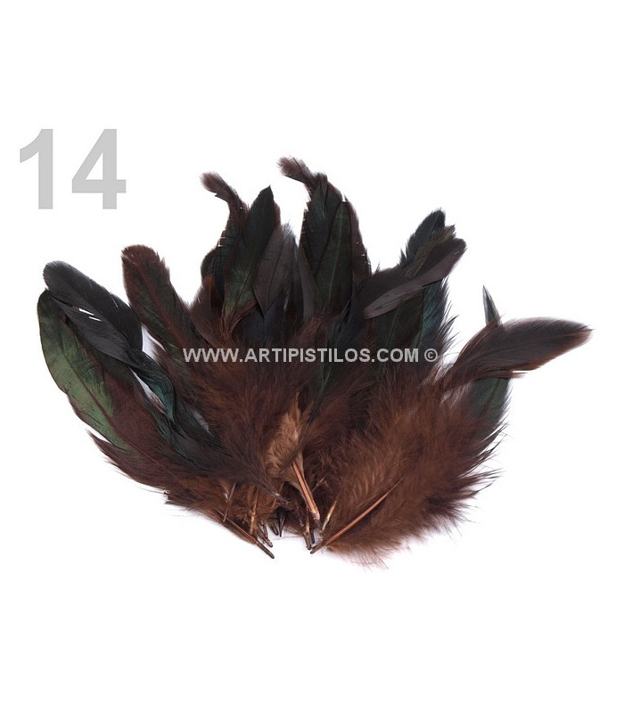 FEATHER ROOSTER BAG 10-17 CMS.