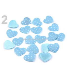 APLICACION CORAZON DECORATIVO 17 X 20 MM.