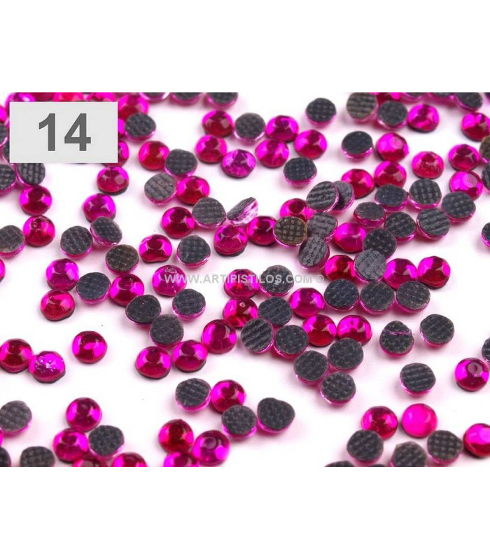 CHATON ROSES 2,8 MM. BOLSA DE 100 g. (7800 PIEZAS APROX.)