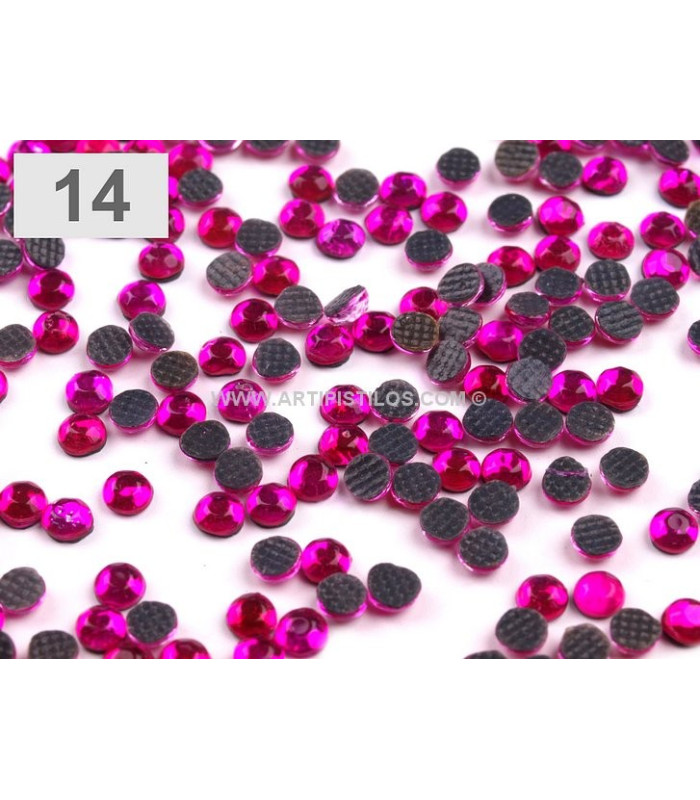 CHATON ROSES 4 MM. BOLSA DE 10 g. (330 PIEZAS APROX.)