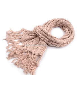 KNIT SCARF ACRYLIC 20 X 200 CMS.