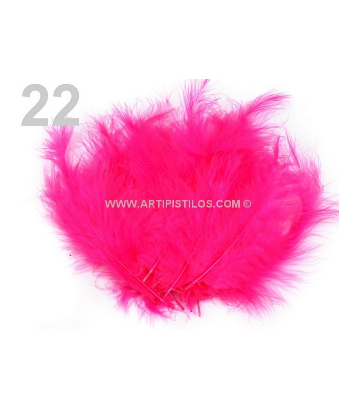 BOLSA PLUMAS DE AVESTRUZ 12 - 17 CMS.