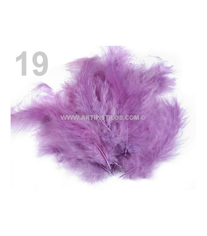 BOLSA PLUMAS DE AVESTRUZ 12 - 17 CMS.