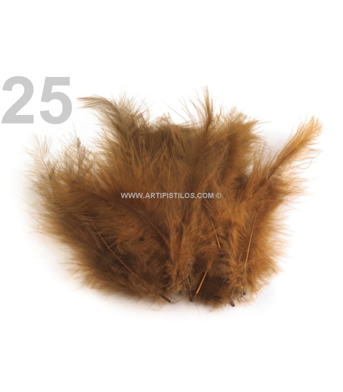 BOLSA PLUMAS DE AVESTRUZ 12 - 17 CMS.