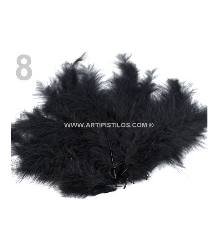 BOLSA PLUMAS DE AVESTRUZ 12 - 17 CMS.