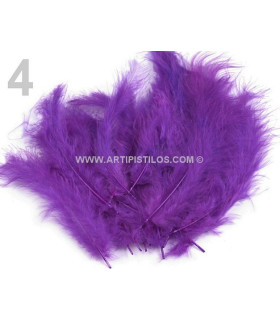 OSTRICH FEATHERS BAG 12 - 17 CMS.